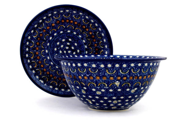 Colander with Plate 8"