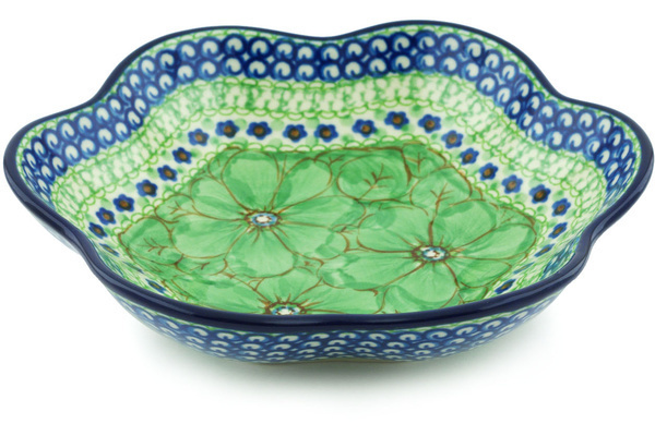 Scalloped Fluted Bowl 8"