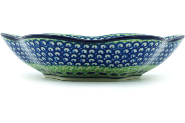 Scalloped Fluted Bowl 8"