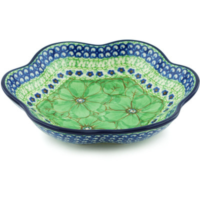 Scalloped Fluted Bowl 8"