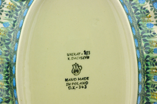 Platter with Handles 13"