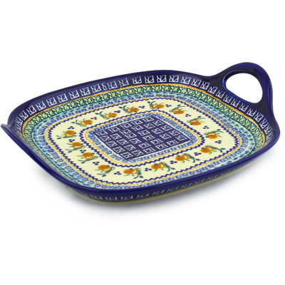 Tray with Handles 10"