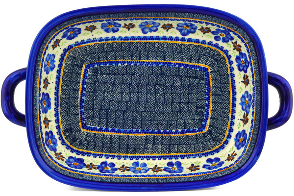 Rectangular Baker with Handles 18"