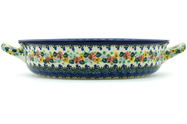 Round Baker with Handles 10-inch