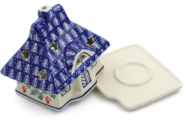 House Shaped Candle Holder 5"