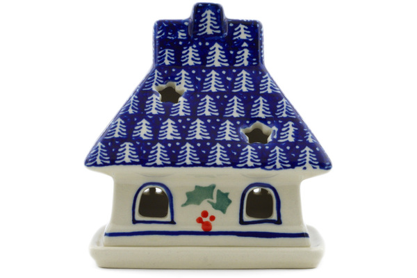 House Shaped Candle Holder 5"
