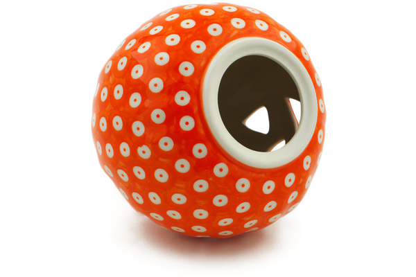 Jack O Lantern Candle Holder 6"