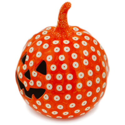 Jack O Lantern Candle Holder 6"