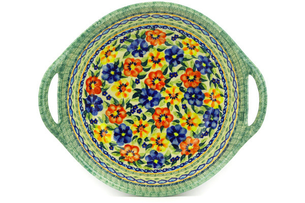 Bowl with Handles 14"