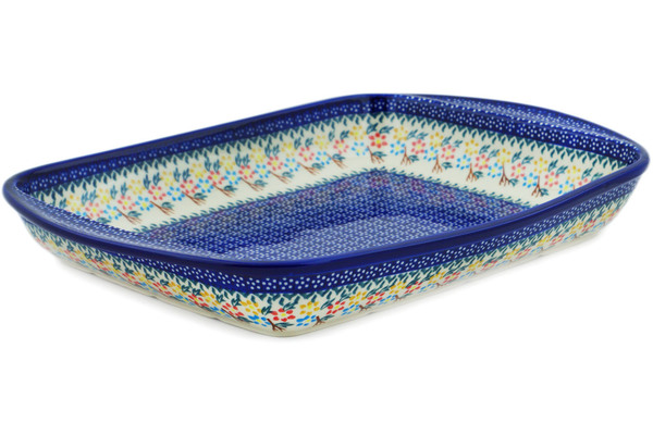 Rectangular Baker with Handles 16"