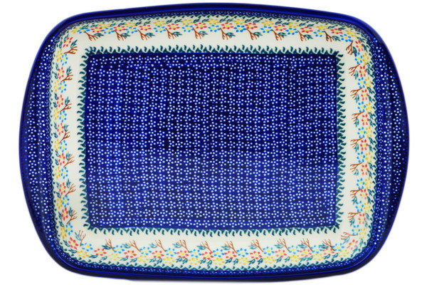 Rectangular Baker with Handles 16"