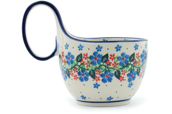 Bowl with Loop-Handle 6"