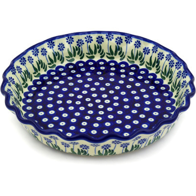 Fluted Pie Dish 10"