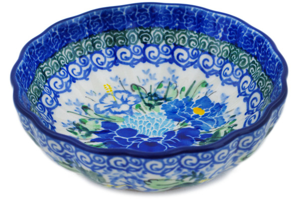 Scalloped Fluted Bowl 5"