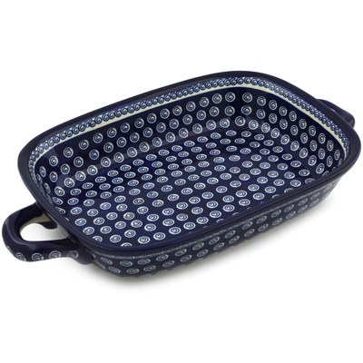 Rectangular Baker with Handles 18"