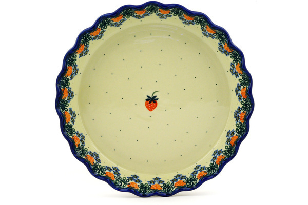 Fluted Pie Dish 10"