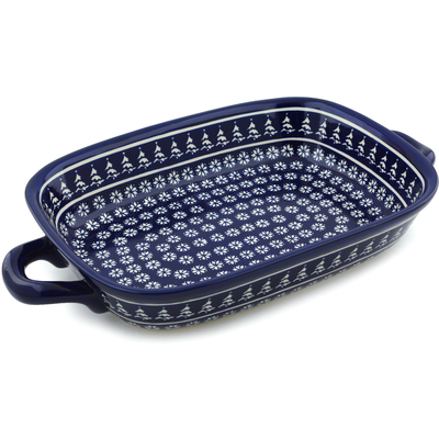 Rectangular Baker with Handles 18"