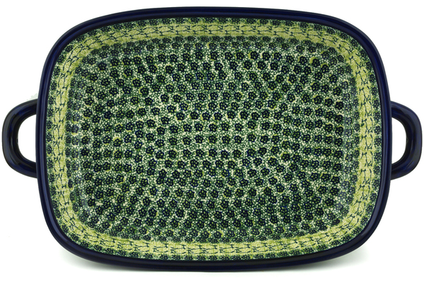 Rectangular Baker with Handles 19"