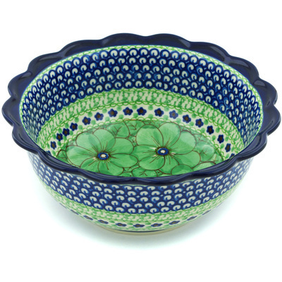 Scalloped Bowl 8"