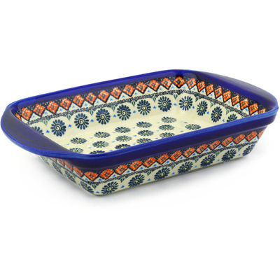 Rectangular Baker with Handles 14"