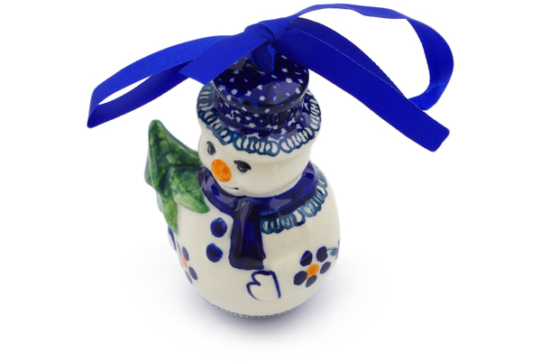 Snowman Ornament 4"