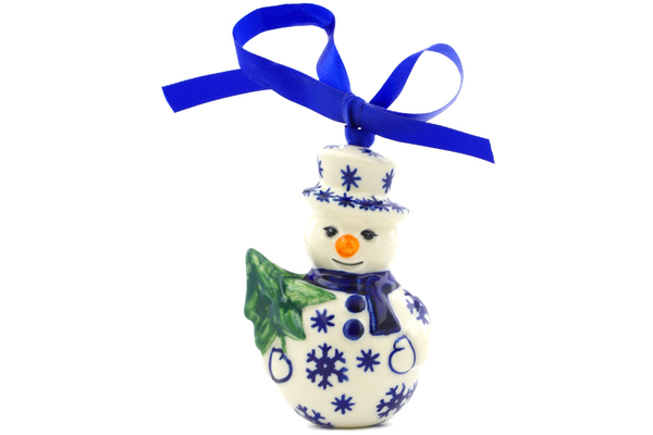Snowman Ornament 4"