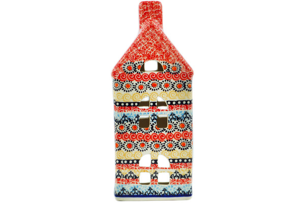 House Shaped Candle Holder 8"