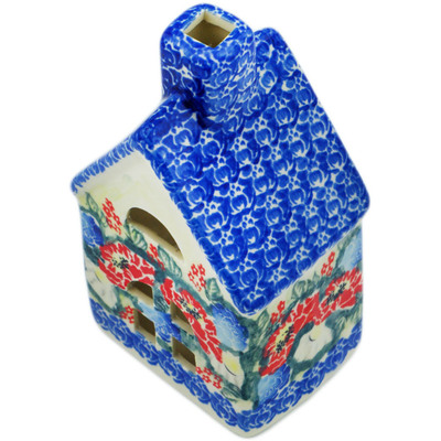 House Shaped Candle Holder 6"