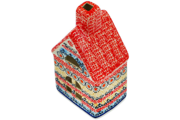 House Shaped Candle Holder 6"