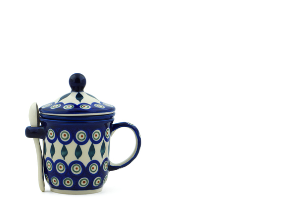 Brewing Mug with Spoon 12 oz