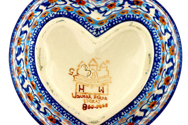Heart Shaped Bowl 6"