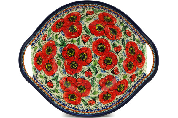 Bowl with Handles 14"