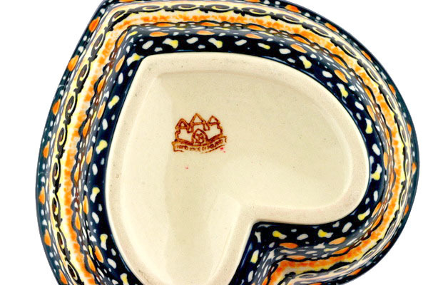 Heart Shaped Bowl 6"