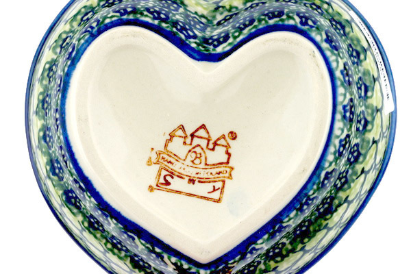 Heart Shaped Bowl 6"