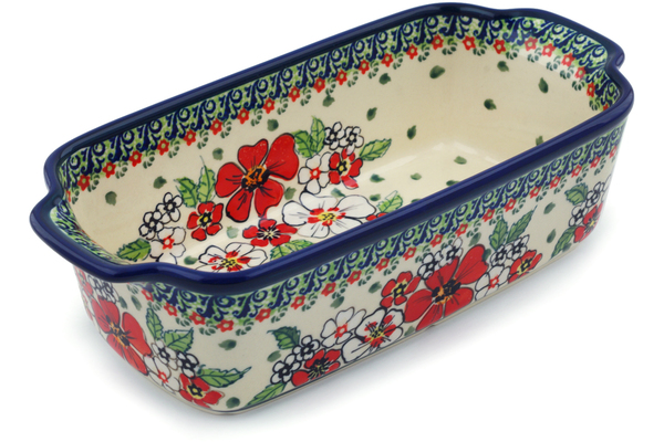 Rectangular Baker with Handles 10"