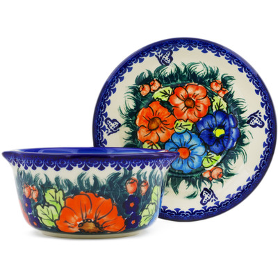 Bouillon cup with saucer