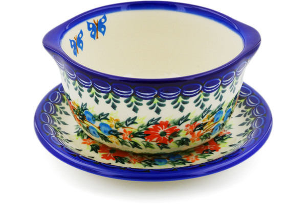 Bouillon cup with saucer