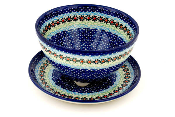 Colander with Plate 8"