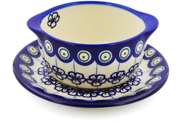 Bouillon cup with saucer