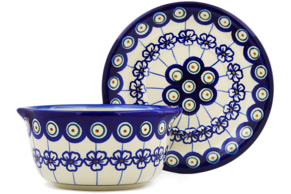 Bouillon cup with saucer