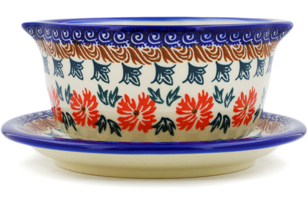 Bouillon cup with saucer