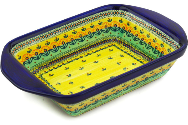 Rectangular Baker with Handles 12"