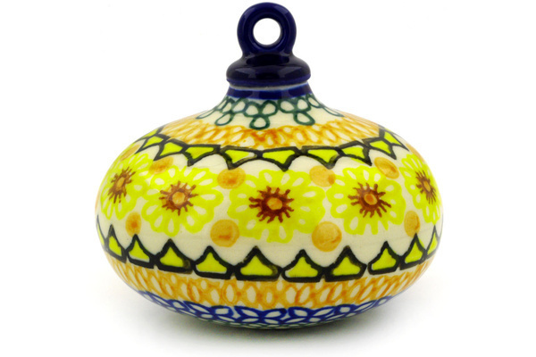 Christmas Ball Ornament 4"