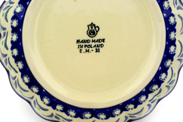 Scalloped Fluted Bowl 7"