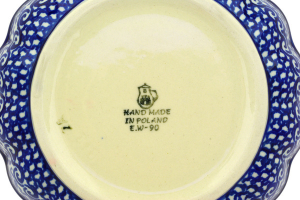 Scalloped Fluted Bowl 7"