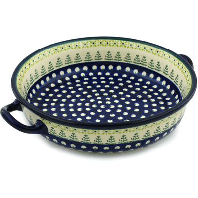 Round Baker with Handles 13"