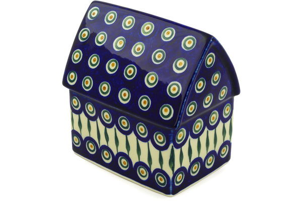 House Shaped Piggy Bank 6"