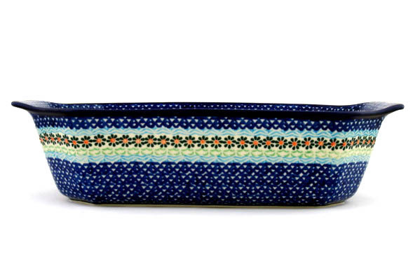 Rectangular Baker with Handles 14"