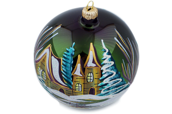 Christmas Ball Ornament 5"