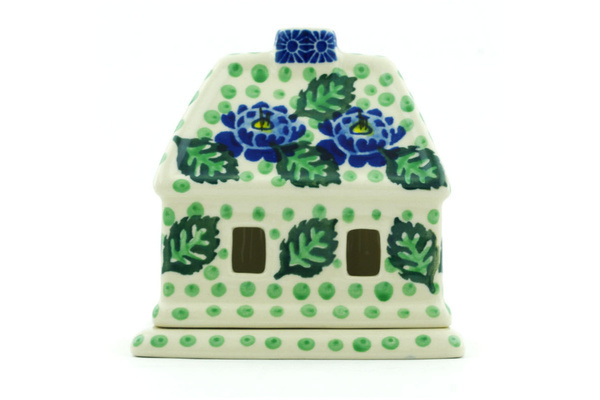 House Shaped Candle Holder 5"